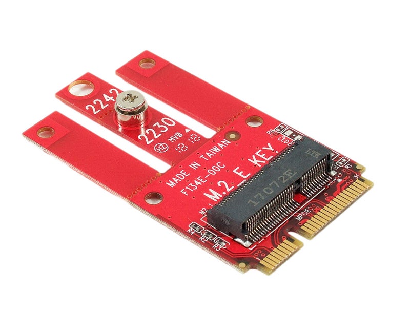 Ableconn MPEX-M2WL Mini PCIe Adapter with M.2 Key E Slot - Support PCIe and USB Based M.2 E Key and A-E Key Module for Mini PCI Express - Work for WiFi & Bluetooth M2 Module, TAA - Image 5